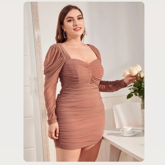 SHEIN Dresses & Skirts - Rouched Bodycon Dress